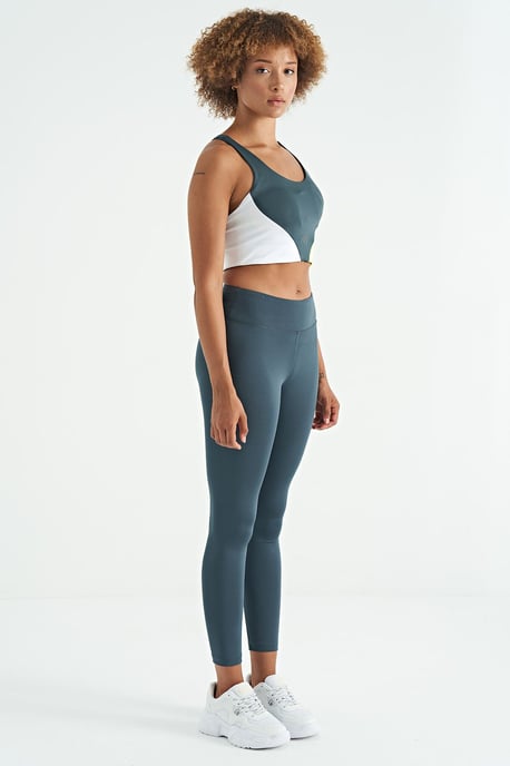 Hochtaillierte Scuba-Leggings - Image 4