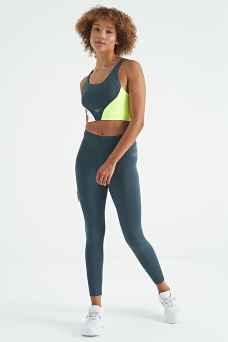 Hochtaillierte Scuba-Leggings - Image 6