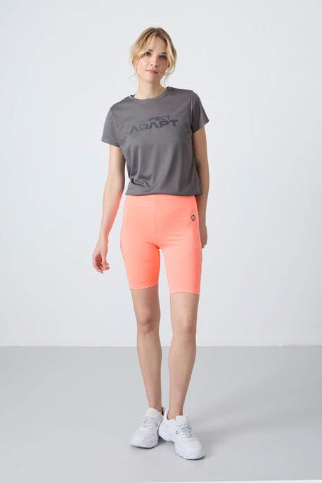 Kurze hochgeschnittene Strickleggings - Image 2