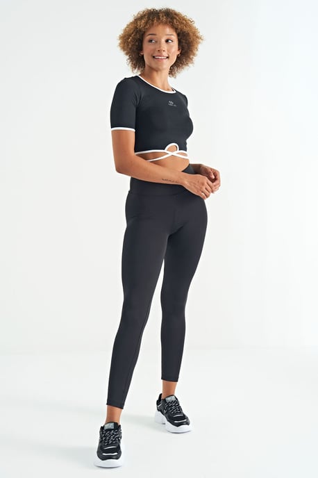 Hochtaillierte Scuba-Leggings - Image 5