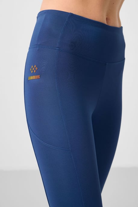 Hochtaillierte Skinny-Leggings mit Tasche - Image 4
