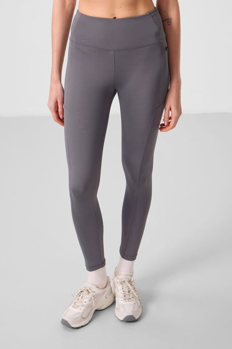 Hochtaillierte Skinny Leggings mit Tasche - Image 2