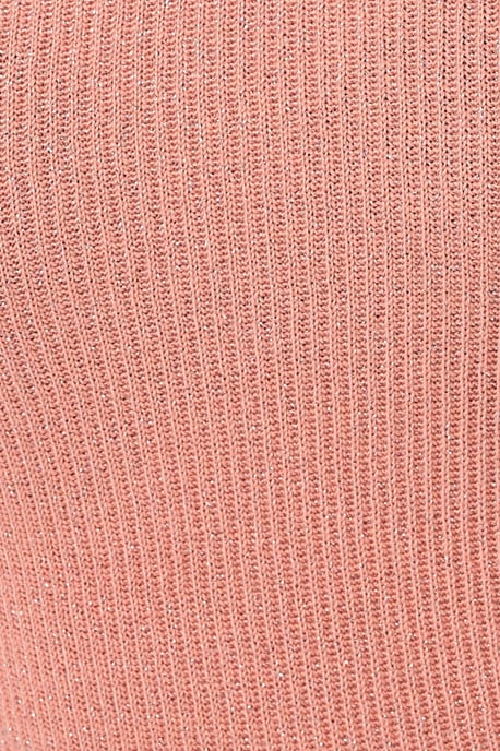Rechteckiger Kragen Gestricktes Oberteil - Image 5