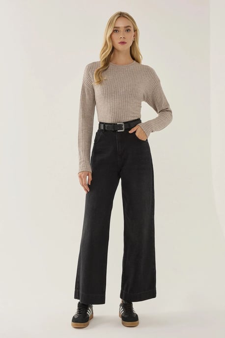 Rundhals-Jersey-Top - Image 2