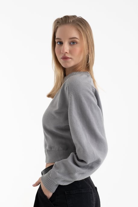 Basic Rundhals-Pullover - Image 3