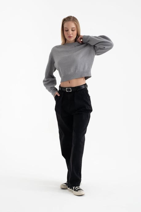 Basic Rundhals-Pullover - Image 4