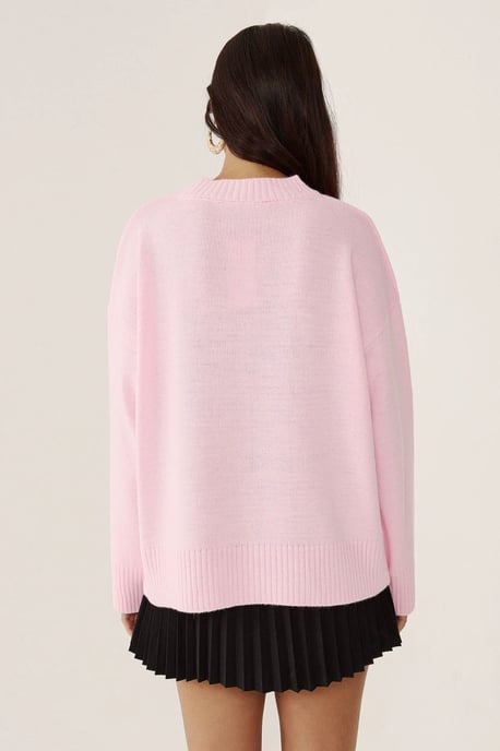 Rundhals Gemütlicher Pullover - Image 5