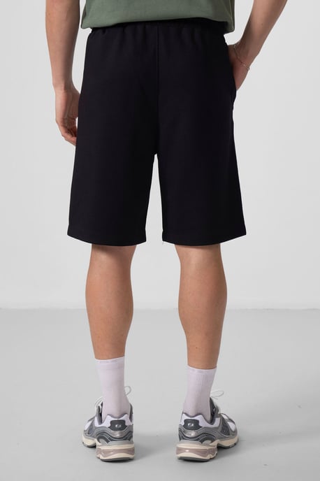 Übergroße Baumwollmischung Strickshorts - Image 5