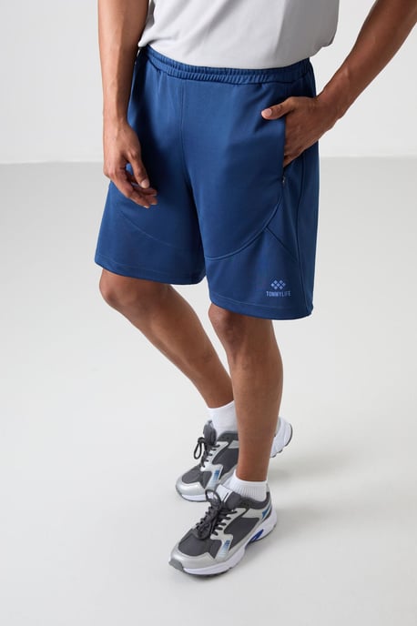 Herren Polyester Sweatshorts - Image 2