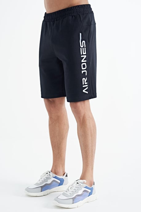 Herren Bedruckte Fleece-Sweatshorts - Image 3