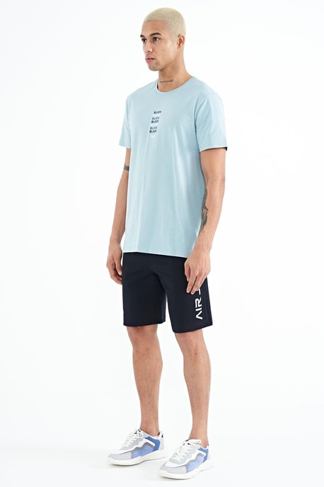 Herren Bedruckte Fleece-Sweatshorts - Image 4