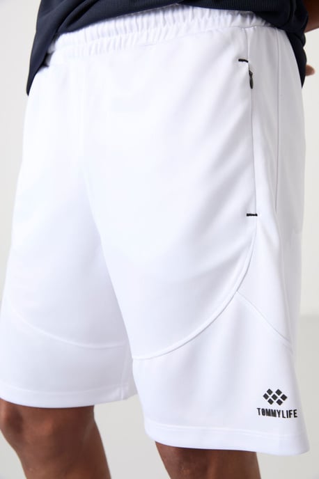 Herren Polyester Sweatshorts - Image 4