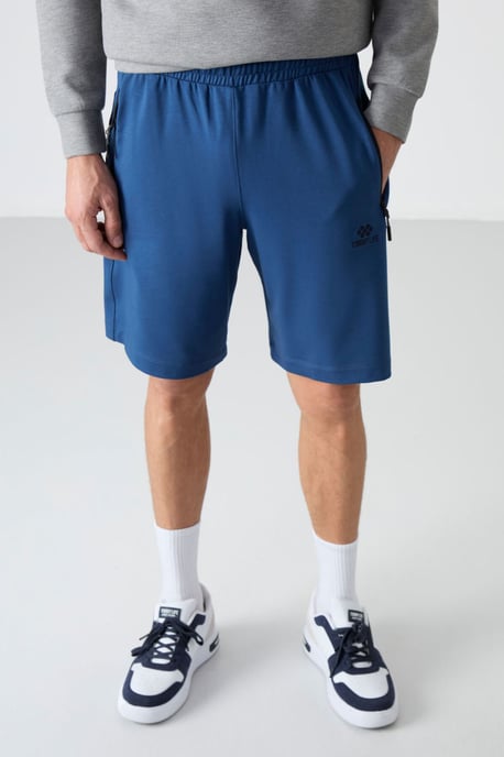 Herren Sweatshorts mit regulärer Passform aus Strick - Image 3