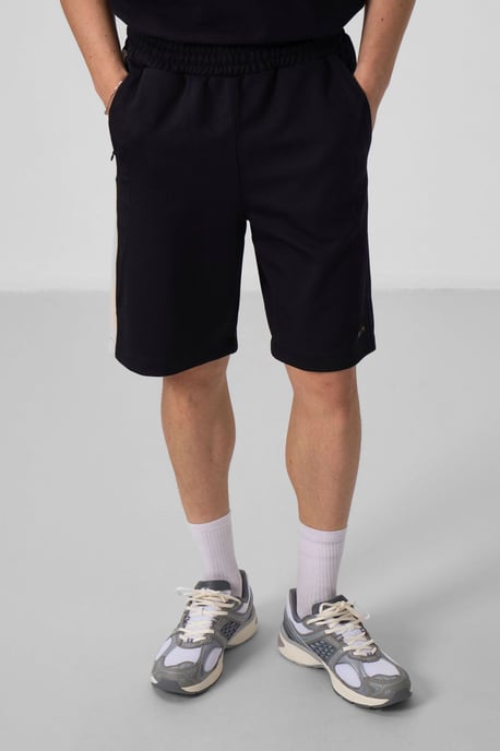 Übergroße Baumwollmischung Strickshorts - Image 2