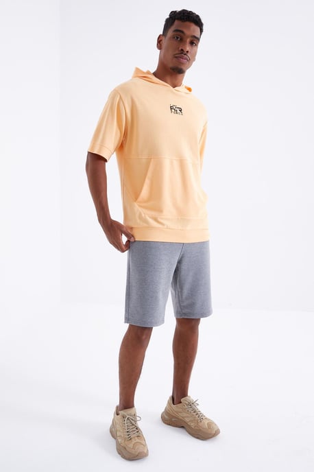 Herren-Jersey-Shorts mit Kordelzugbund - Image 4