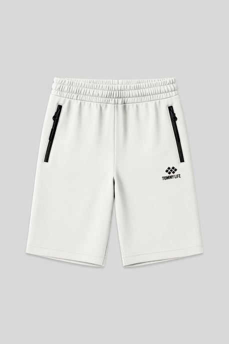 Herren Sweatshorts mit regulärer Passform aus Strick - Image 1