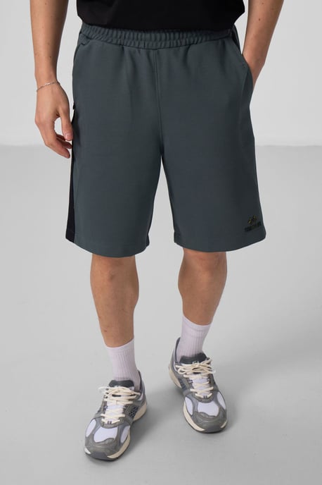 Übergroße Baumwollmischung Strickshorts - Image 2