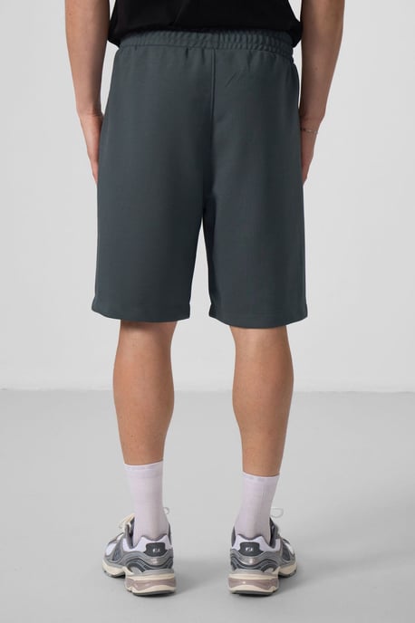 Übergroße Baumwollmischung Strickshorts - Image 5
