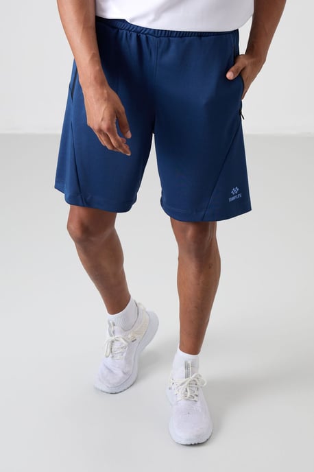 Herren Polyester Strick Sweatshorts - Image 2
