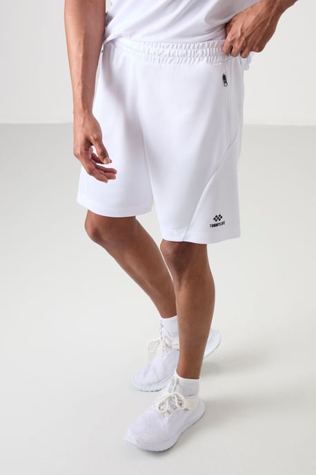 Herren Polyester Strick Sweatshorts - Image 2