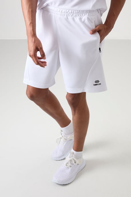 Herren Polyester Strick Sweatshorts - Image 3