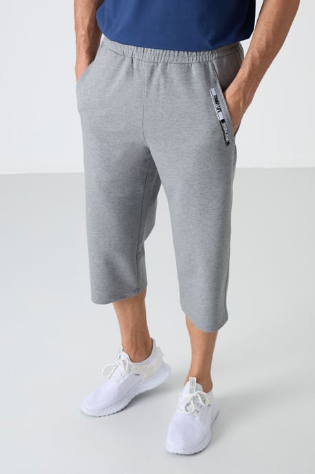 Herren Capri-Shorts mit mittlerer Taille - Image 1