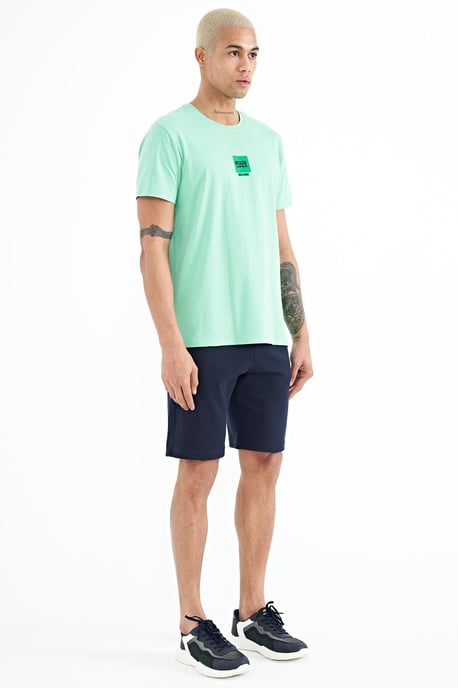 Herren Bedruckte Fleece-Sweatshorts - Image 4