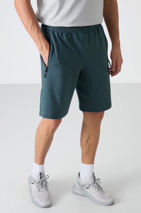 Herren Sweat-Shorts in regulärer Passform aus Strick - Image 4