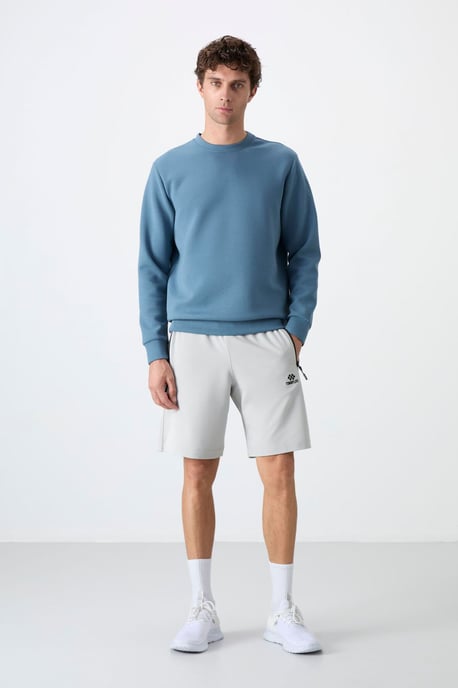 Herren Sweatshorts mit regulärer Passform aus Strick - Image 2