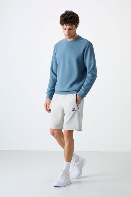 Herren Sweatshorts mit regulärer Passform aus Strick - Image 5