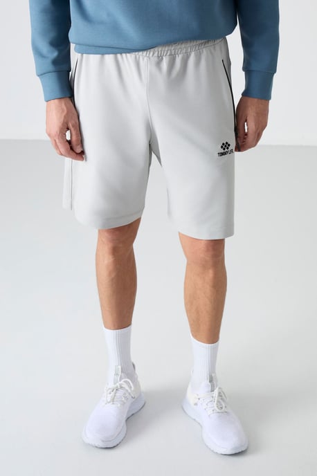 Herren Sweatshorts mit regulärer Passform aus Strick - Image 6