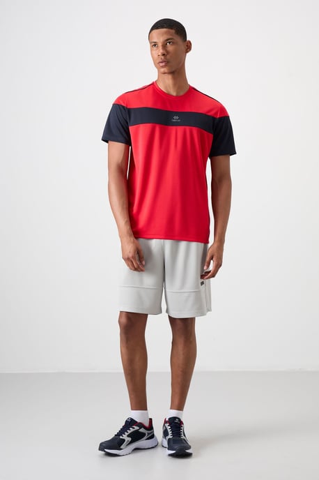 Herren Unifarbene Sweatshorts - Image 1