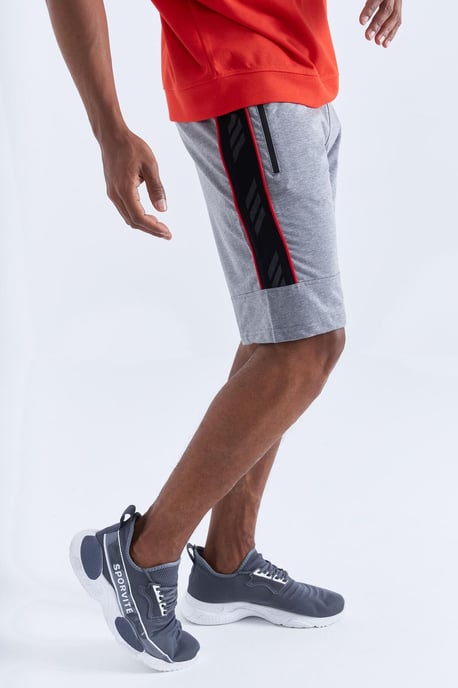 Herren gestreifte Jersey-Shorts - Image 5