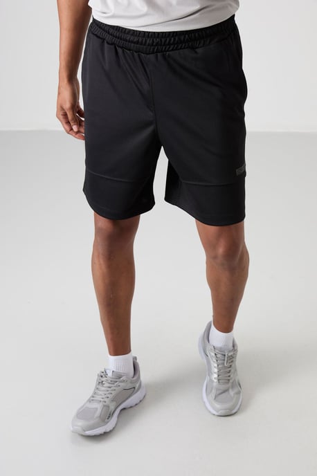 Herren Unifarbene Sweatshorts - Image 4