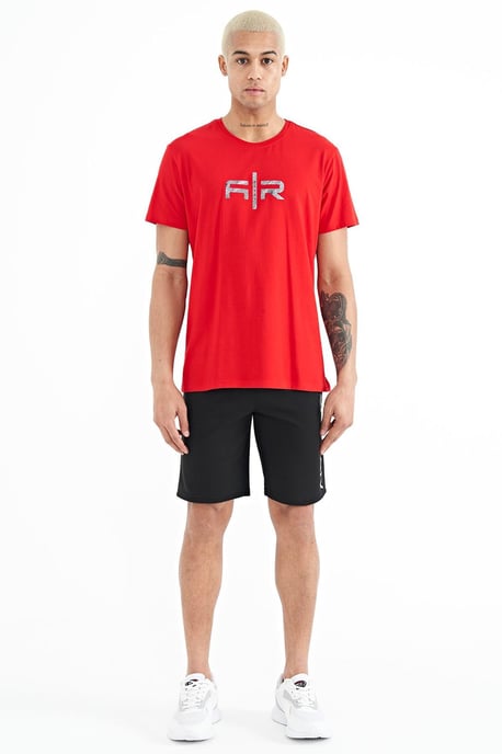 Herren Bedruckte Fleece Sweatshorts - Image 1