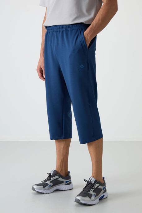 Herren Mid-Waist Weite Capri-Shorts - Image 2