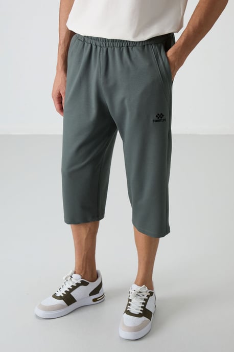 Herren Jersey Capri Shorts - Image 4
