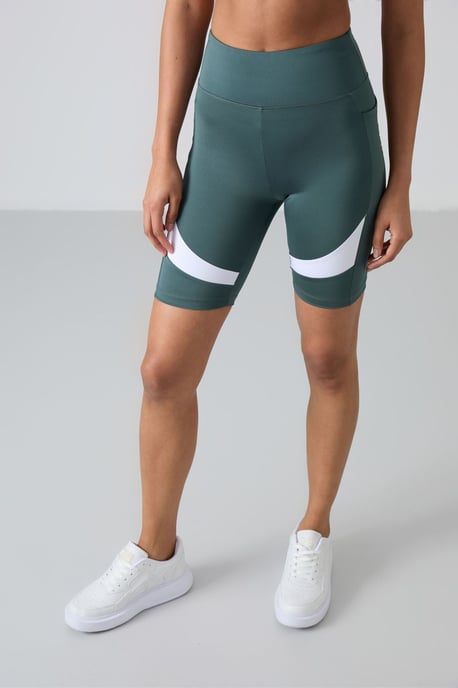 Hochtaillierte kurze Sportleggings - Image 3