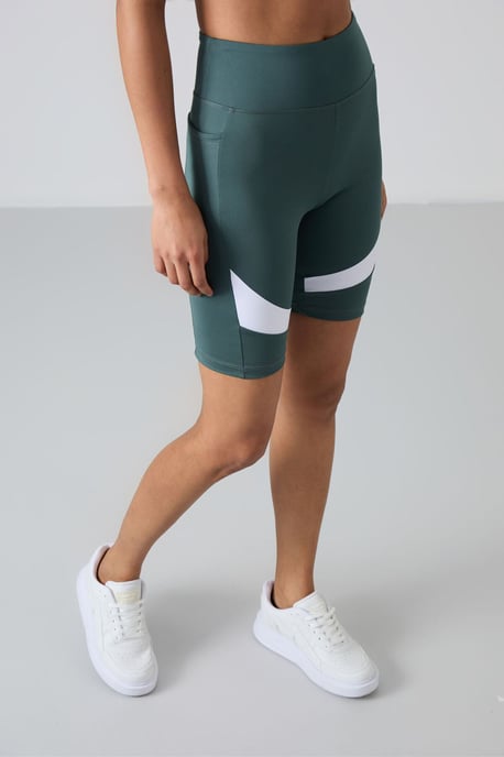 Hochtaillierte kurze Sportleggings - Image 5