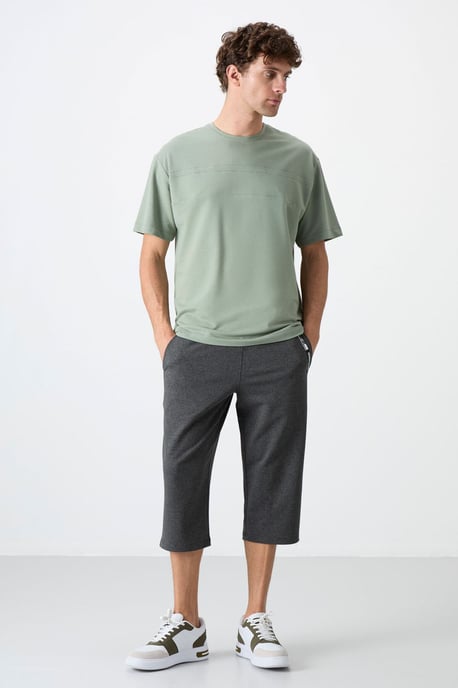 Männer Mitteltaillierte Capri-Shorts - Image 2