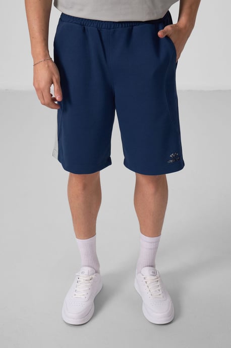 Übergroße Baumwollmischung Strickshorts - Image 2