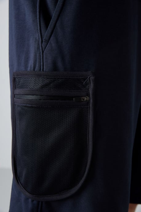 Herren Weitbeinige Cargo-Shorts - Image 3