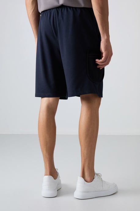 Herren Weitbeinige Cargo-Shorts - Image 5