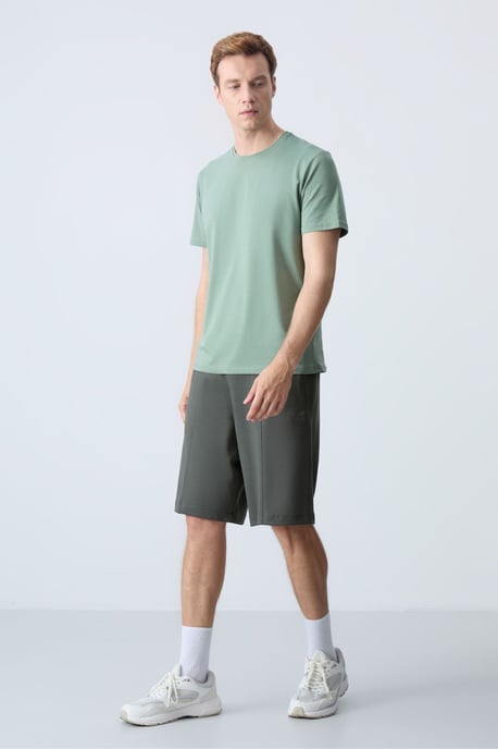 Herren Sweatshorts aus Baumwollmischung - Image 2