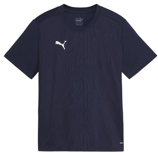 Puma - "TeamFinal" T-Shirt für Kinder, Performance (Marine) - Image 1