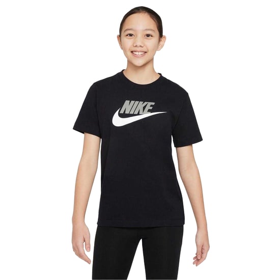Nike - "Sportswear" T-Shirt für Kinder, Baumwolle (Schwarz/Grau) - Image 1