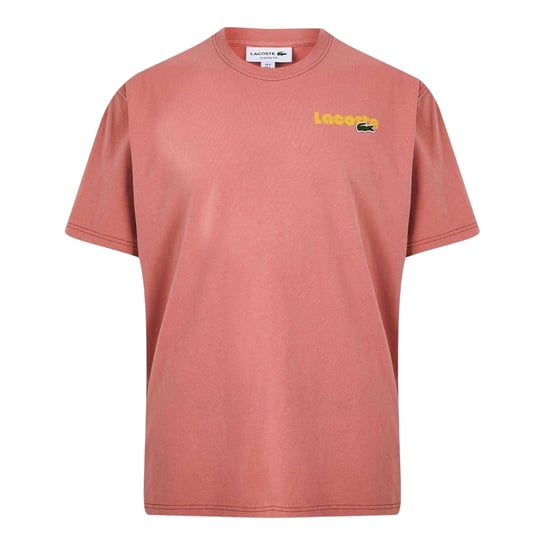 Lacoste - "Effect Ombr" T-Shirt für Herren (Rot) - Image 1