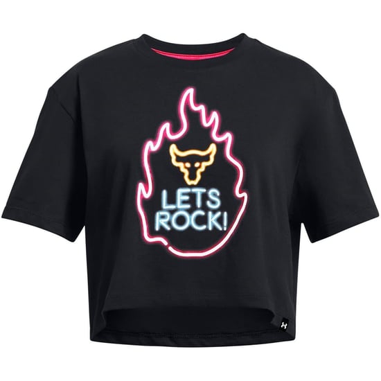 Under Armour - "Project Rock" T-Shirt für Kinder (Schwarz) - Image 1
