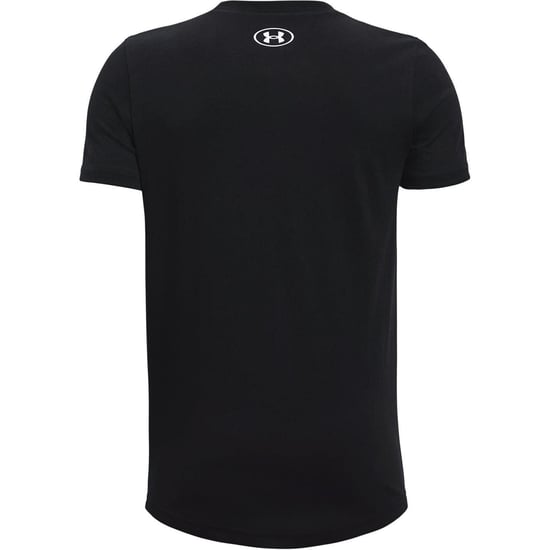 Under Armour - T-Shirt für Jungen, kurzärmlig (Black Heather) - Image 2