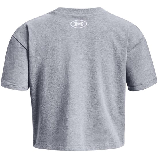 Under Armour - "Sportstyle" kurzes T-Shirt für Kinder (Grau) - Image 2